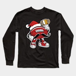 Football Christmas Long Sleeve T-Shirt